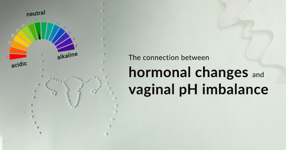 How hormonal imbalances affect vaginal pH?
