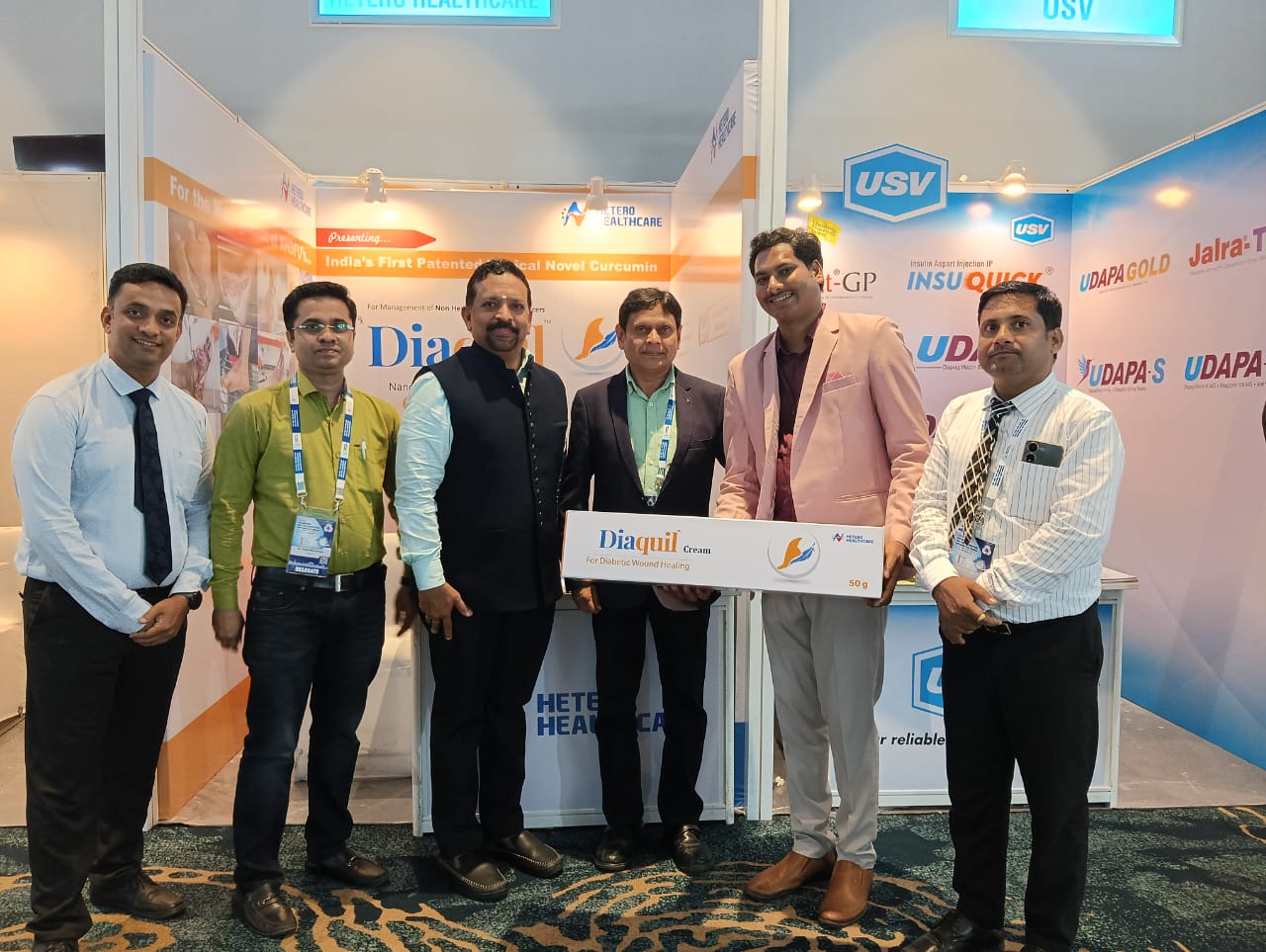 DIAQUIL Launch: A New Breakthrough in Diabetic Foot Care by the DIASPA team at Hetero Healthcare